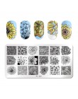 PICT You wzory zwierzęce płytki do tłoczenia paznokci ze stalowymi ćwiekami Art płytka z obrazkiem Stamp szablon narzędzia PY-F0