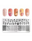 PICT You Nail stemplowanie płyty list linia projekt szablon tłoczenia ze stali nierdzewnej projekt paznokci Manicure zdobienia p