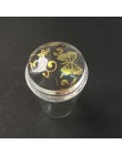 1pc 2.8cm galaretki paznokci Stamper przezroczyste silikonowe Marshmallow Nail Art Stamper zestawy z czapki paznokci znaczek i s