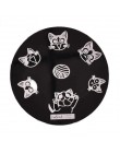 1pc 2.8cm galaretki paznokci Stamper przezroczyste silikonowe Marshmallow Nail Art Stamper zestawy z czapki paznokci znaczek i s