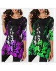 4XL w stylu Casual, letnia koszule damskie 2019 w stylu Boho w kwiaty drukuj Stretch koszula plażowa tunika luźna długa Party bl