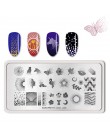 BORN PRETTY paznokci tłoczenia płyty prostokąt piękno wielu stylów Nail Art Stamp obraz szablon szablony artysta Manicure