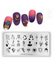 BORN PRETTY paznokci tłoczenia płyty prostokąt piękno wielu stylów Nail Art Stamp obraz szablon szablony artysta Manicure