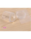 2019 Nail Stamper aluminiowy uchwyt silikonowe Nail Stampers 2.5*5.5*4cm galaretki Nail Art Hollow Bottom Nail stemplowanie Stam