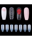 3 sztuk/zestaw paznokci silikonowe rzeźba formy DIY zdobienie paznokci dekoracje 3D żel UV miękkie dekoracje Manicure toolsacyli