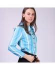 BIBOYAMALL biała bluzka kobiety szyfonowa koszule biurowe topy moda Casual bluzki z długim rękawem Femme Blusa