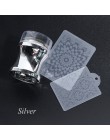 3 sztuk lustro paznokci Stamper skrobak zestaw przezroczysty silikon głowy polski druku transferu do płytka do stemplowania Nail