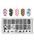 BORN PRETTY tłoczniki do paznokci koronki kwiat wzór zwierząt Nail Art Stamp szablon tłoczenia obraz płyty szablon do paznokci n