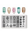 BORN PRETTY tłoczniki do paznokci koronki kwiat wzór zwierząt Nail Art Stamp szablon tłoczenia obraz płyty szablon do paznokci n