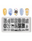 BORN PRETTY tłoczniki do paznokci koronki kwiat wzór zwierząt Nail Art Stamp szablon tłoczenia obraz płyty szablon do paznokci n