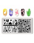 BORN PRETTY tłoczniki do paznokci koronki kwiat wzór zwierząt Nail Art Stamp szablon tłoczenia obraz płyty szablon do paznokci n