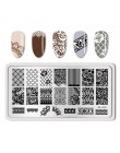 BORN PRETTY tłoczniki do paznokci koronki kwiat wzór zwierząt Nail Art Stamp szablon tłoczenia obraz płyty szablon do paznokci n