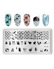 BORN PRETTY tłoczniki do paznokci koronki kwiat wzór zwierząt Nail Art Stamp szablon tłoczenia obraz płyty szablon do paznokci n