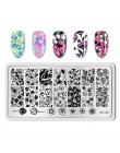 BORN PRETTY tłoczniki do paznokci koronki kwiat wzór zwierząt Nail Art Stamp szablon tłoczenia obraz płyty szablon do paznokci n