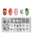 BORN PRETTY tłoczniki do paznokci koronki kwiat wzór zwierząt Nail Art Stamp szablon tłoczenia obraz płyty szablon do paznokci n