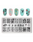 BORN PRETTY tłoczniki do paznokci koronki kwiat wzór zwierząt Nail Art Stamp szablon tłoczenia obraz płyty szablon do paznokci n