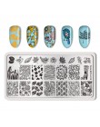 BORN PRETTY tłoczniki do paznokci koronki kwiat wzór zwierząt Nail Art Stamp szablon tłoczenia obraz płyty szablon do paznokci n