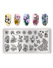 BORN PRETTY tłoczniki do paznokci koronki kwiat wzór zwierząt Nail Art Stamp szablon tłoczenia obraz płyty szablon do paznokci n