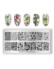 BORN PRETTY tłoczniki do paznokci koronki kwiat wzór zwierząt Nail Art Stamp szablon tłoczenia obraz płyty szablon do paznokci n