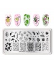 BORN PRETTY tłoczniki do paznokci koronki kwiat wzór zwierząt Nail Art Stamp szablon tłoczenia obraz płyty szablon do paznokci n