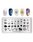 BORN PRETTY tłoczniki do paznokci koronki kwiat wzór zwierząt Nail Art Stamp szablon tłoczenia obraz płyty szablon do paznokci n