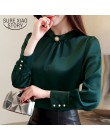 Blusas mujer de moda 2019 z długim rękawem koszule damskie damskie topy i bluzki szyfonowa bluzka koszula feminina bluzka w rozm