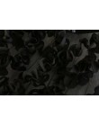 Nowych kobiet sexy aplikacje przezroczyste na co dzień czarny koszule bluzki damskie z długim rękawem patchwork mesh roupas femi
