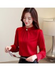 Blusas mujer de moda 2019 z długim rękawem koszule damskie damskie topy i bluzki szyfonowa bluzka koszula feminina bluzka w rozm