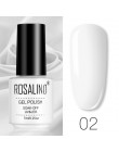 ROSALIND zestaw do polerowania żelu wszystko do Manicure Semi Permanent Vernis warstwa wierzchnia UV LED lakier do paznokci Soak