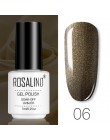 ROSALIND zestaw do polerowania żelu wszystko do Manicure Semi Permanent Vernis warstwa wierzchnia UV LED lakier do paznokci Soak