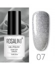 ROSALIND zestaw do polerowania żelu wszystko do Manicure Semi Permanent Vernis warstwa wierzchnia UV LED lakier do paznokci Soak