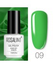 ROSALIND zestaw do polerowania żelu wszystko do Manicure Semi Permanent Vernis warstwa wierzchnia UV LED lakier do paznokci Soak