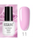 ROSALIND zestaw do polerowania żelu wszystko do Manicure Semi Permanent Vernis warstwa wierzchnia UV LED lakier do paznokci Soak