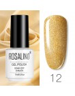 ROSALIND zestaw do polerowania żelu wszystko do Manicure Semi Permanent Vernis warstwa wierzchnia UV LED lakier do paznokci Soak