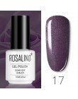 ROSALIND zestaw do polerowania żelu wszystko do Manicure Semi Permanent Vernis warstwa wierzchnia UV LED lakier do paznokci Soak