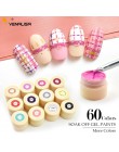 Venalisa kolor żel farba uv żel do paznokci Soak Off Nail Art led lakier do paznokci 60 kolorów brokat rainbow malowanie żelowy 