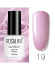 ROSALIND zestaw do polerowania żelu wszystko do Manicure Semi Permanent Vernis warstwa wierzchnia UV LED lakier do paznokci Soak