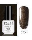 ROSALIND zestaw do polerowania żelu wszystko do Manicure Semi Permanent Vernis warstwa wierzchnia UV LED lakier do paznokci Soak