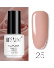 ROSALIND zestaw do polerowania żelu wszystko do Manicure Semi Permanent Vernis warstwa wierzchnia UV LED lakier do paznokci Soak