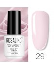 ROSALIND zestaw do polerowania żelu wszystko do Manicure Semi Permanent Vernis warstwa wierzchnia UV LED lakier do paznokci Soak