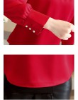 Blusas mujer de moda 2019 z długim rękawem koszule damskie damskie topy i bluzki szyfonowa bluzka koszula feminina bluzka w rozm