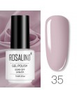 ROSALIND zestaw do polerowania żelu wszystko do Manicure Semi Permanent Vernis warstwa wierzchnia UV LED lakier do paznokci Soak