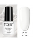 ROSALIND zestaw do polerowania żelu wszystko do Manicure Semi Permanent Vernis warstwa wierzchnia UV LED lakier do paznokci Soak