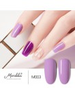 MORDDA 8 ML żel polski UV LED lakier do paznokci do Manicure 60 kolory lakier żelowy Semi permanentny żel malowanie paznokci DIY