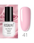 ROSALIND zestaw do polerowania żelu wszystko do Manicure Semi Permanent Vernis warstwa wierzchnia UV LED lakier do paznokci Soak