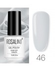 ROSALIND zestaw do polerowania żelu wszystko do Manicure Semi Permanent Vernis warstwa wierzchnia UV LED lakier do paznokci Soak