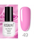 ROSALIND zestaw do polerowania żelu wszystko do Manicure Semi Permanent Vernis warstwa wierzchnia UV LED lakier do paznokci Soak