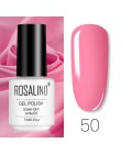 ROSALIND zestaw do polerowania żelu wszystko do Manicure Semi Permanent Vernis warstwa wierzchnia UV LED lakier do paznokci Soak