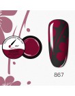 ROSALIND 5ML lakier do malowania żelem 142 kolorowy żelowy lakier do paznokci zestaw do Manicure DIY Top płaszcz podstawowy Hybi