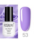 ROSALIND zestaw do polerowania żelu wszystko do Manicure Semi Permanent Vernis warstwa wierzchnia UV LED lakier do paznokci Soak